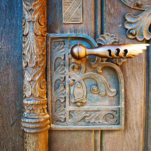 Medieval Style Door Latch 