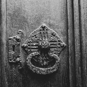Roman iron Door Knocker
