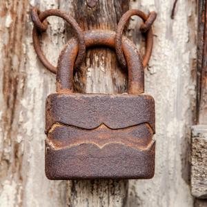 Antique Lock and Chain 