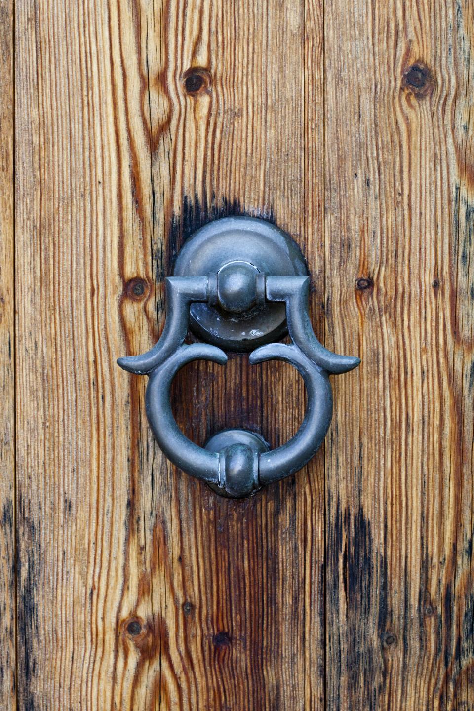 Romantic Style Brass Door Knocker